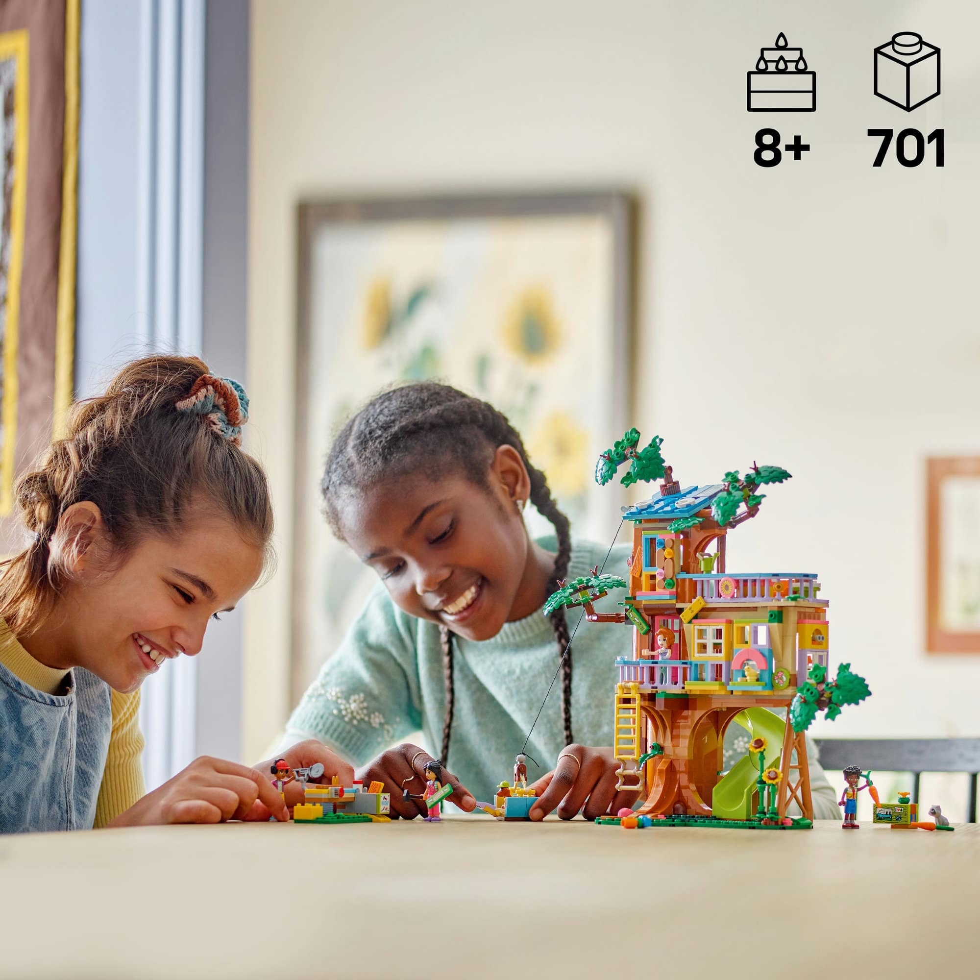 LEGO® Friends Friendship Tree House Hangout Building Kit for Pretend Play 42652